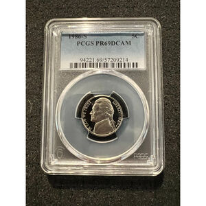 1986-S Jefferson Nickel